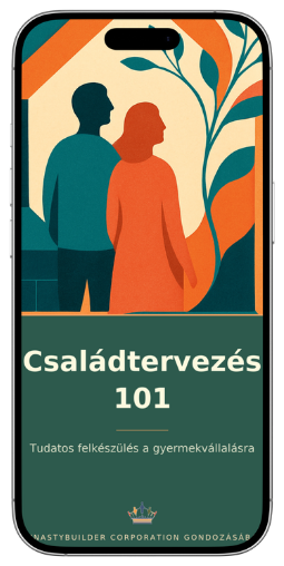 Családtervezés 101 e-book mobilon